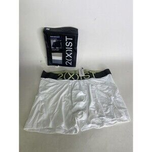 2xist Performance Lightning Speed Dri Mesh Low Rise Trunk Boxer Briefs Mens S